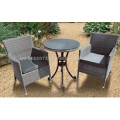 PE Poly Wicker Rattan Outdoor / Meubles de jardin - Set de bistrots